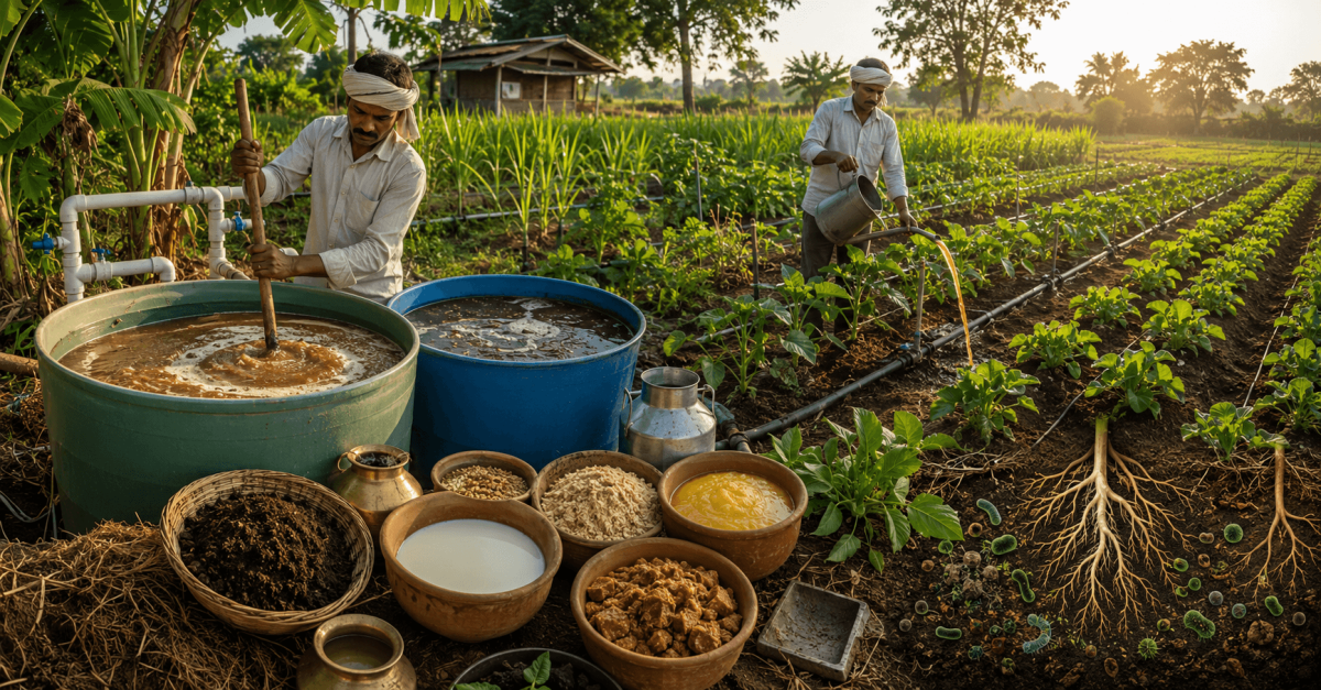 How a Jeevamrut Mixing Machine Can Save Labour