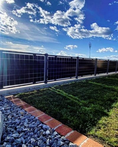 Low Cost Solar Fencing